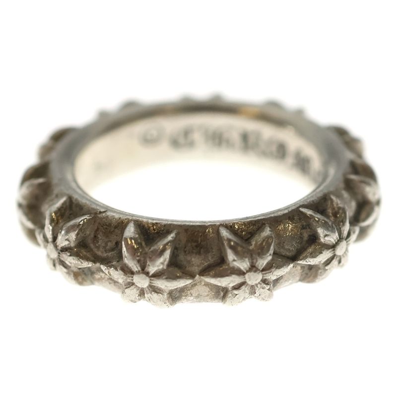 Chrome Hearts Star Band Silver Ring