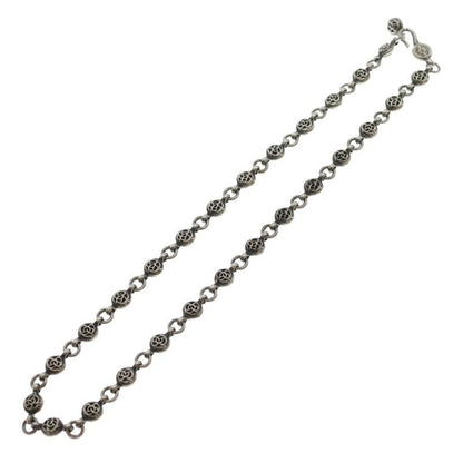 Chrome Hearts 1 Flrlbl Chn Floral Ball Chain Necklace