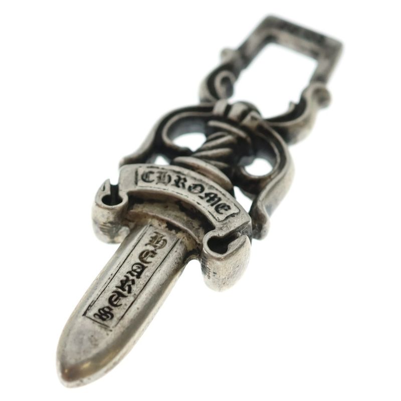 Chrome Hearts 10 Dagger Pendant Top Silver