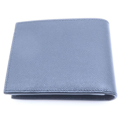 Saint Laurent Paris YSL Logo Cassandra Bifold Wallet Black