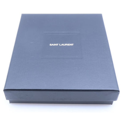Saint Laurent Paris YSL Logo Cassandra Bifold Wallet Black