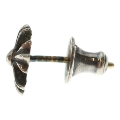 Chrome Hearts No2 CH Pls Plus Stud Earrings Silver
