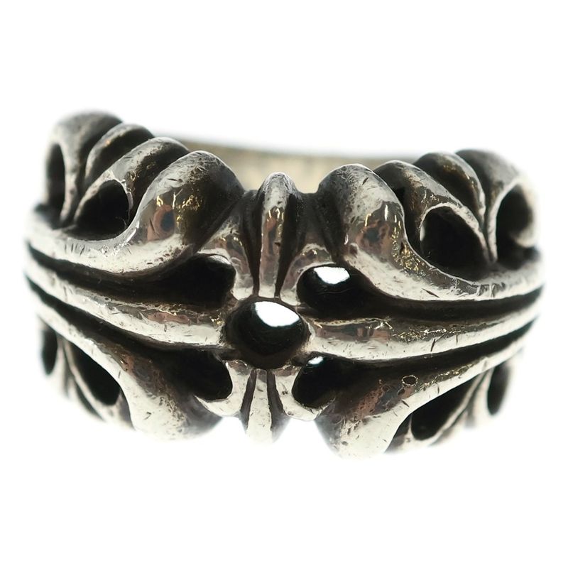 Chrome Hearts & T Ktring Silver Ring