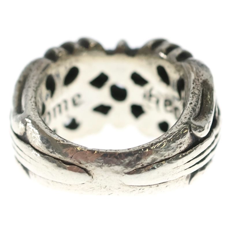 Chrome Hearts & T Ktring Silver Ring