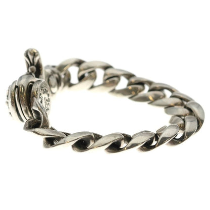 Chrome Hearts Clsc Chn Lnk Classic Link Clip Bracelet 13 Links Silver