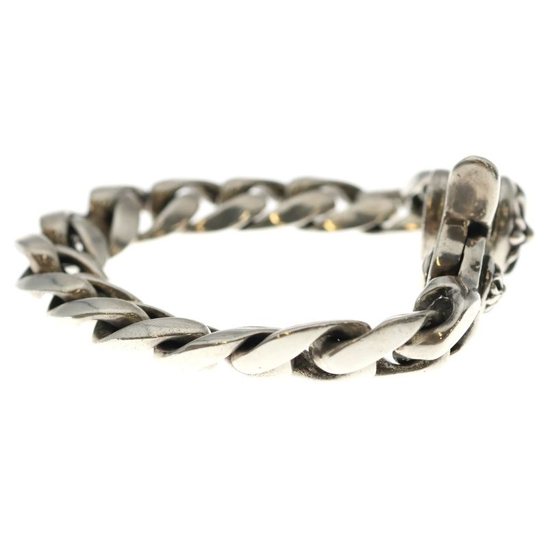 Chrome Hearts Clsc Chn Lnk Classic Link Clip Bracelet 13 Links Silver
