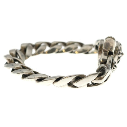 Chrome Hearts Clsc Chn Lnk Classic Link Clip Bracelet 13 Links Silver
