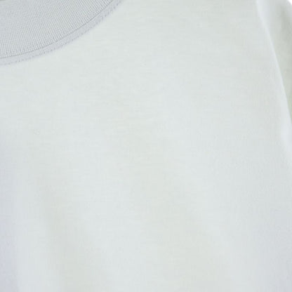Balenciaga Flight Seal Logo Tee Front Shirt Light Blue