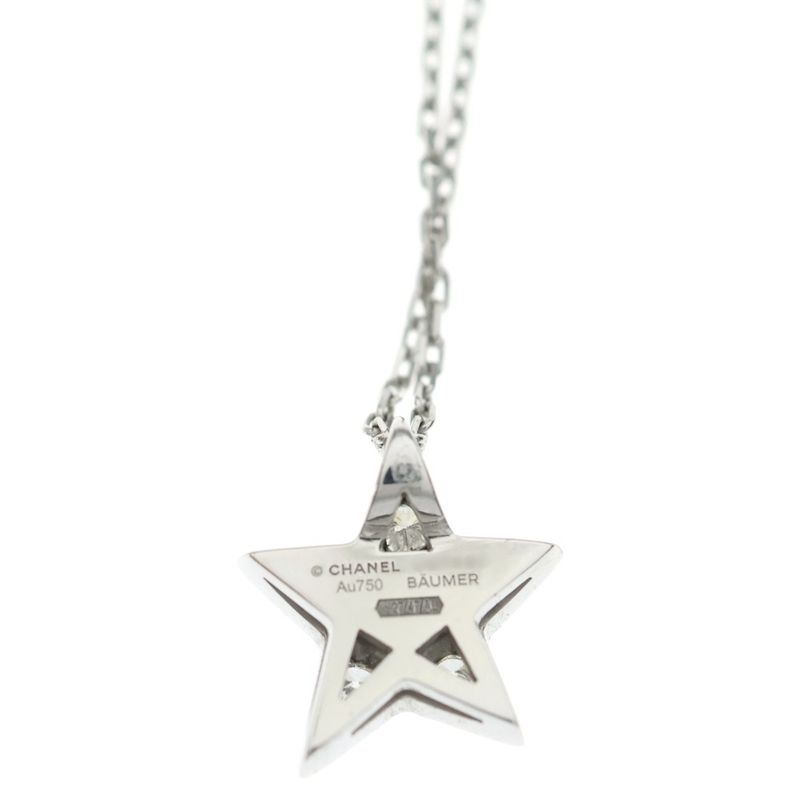 Chanel 18K White Gold Necklace