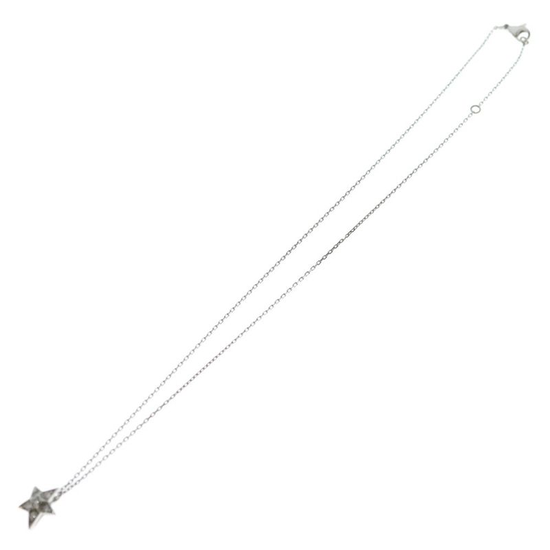 Chanel 18K White Gold Necklace
