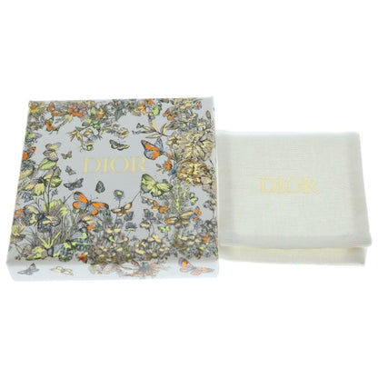Dior Logo Faux Pearl Earrings Gold