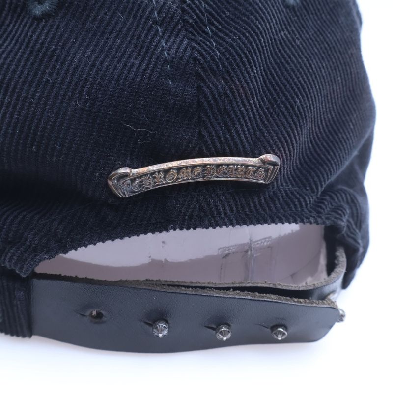 Chrome Hearts Vine Daga Embroidery Corduroy Trucker Cap