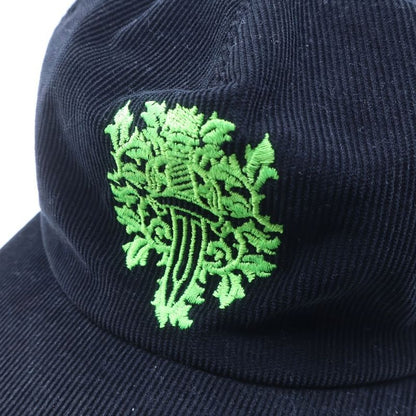 Chrome Hearts Vine Daga Embroidery Corduroy Trucker Cap