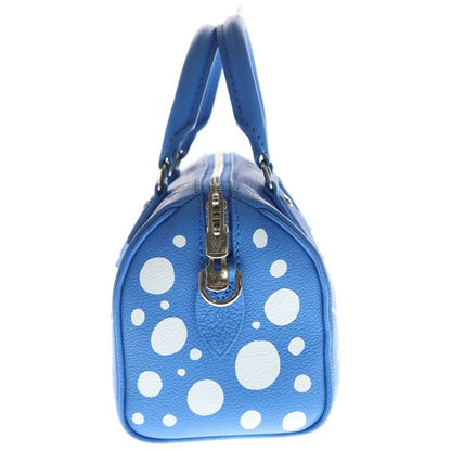 Louis Vuitton YK Speedy 20 Monogram Bag Yayoi Kusama Light Blue