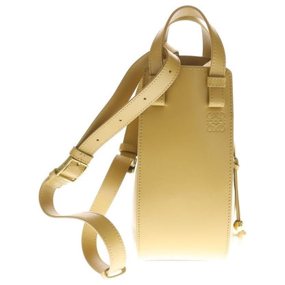 Loewe Hammock Slice Shoulder Bag Master Leather Gold Do