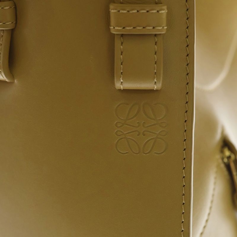 Loewe Hammock Slice Shoulder Bag Master Leather Gold Do