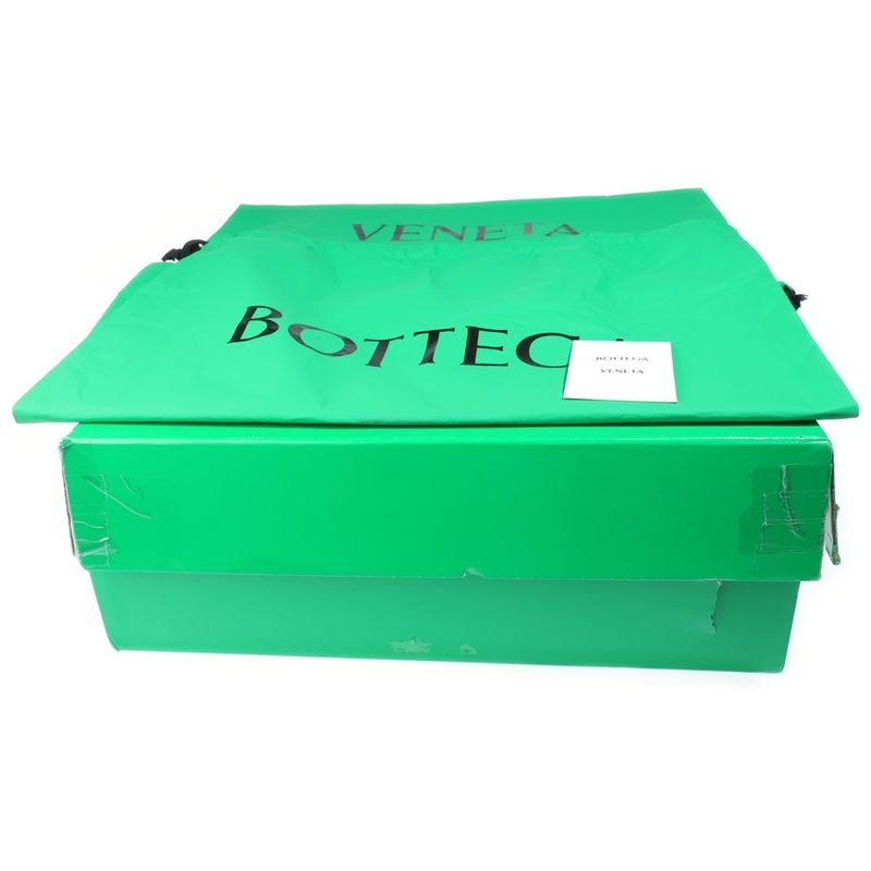 Bottega Veneta Tire Chelsea Boots Side Gore Black Green