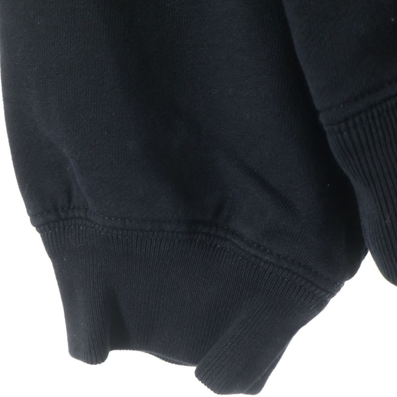 Versace Signature Medusa Logo Print Pullover Hoodie Black Sweater