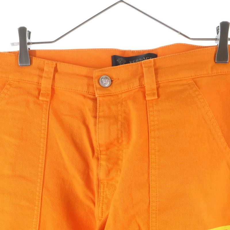 Versace Cargo Pants Painter Orange