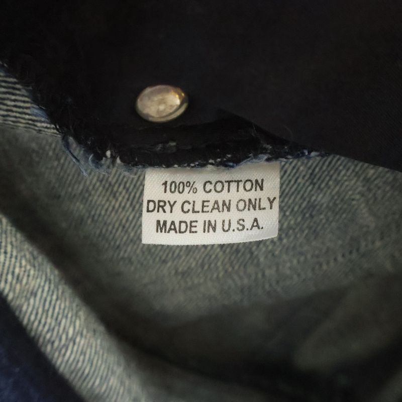 Chrome Hearts Old Dnm Pants Cross Button Fly Denim Indigo