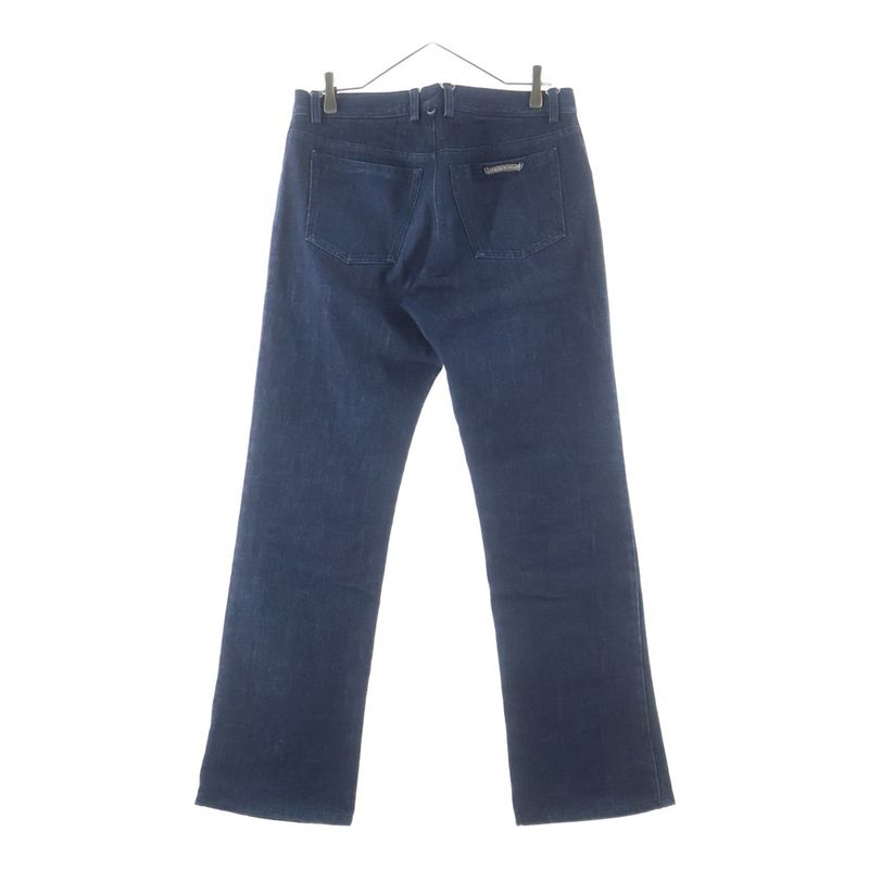 Chrome Hearts Old Dnm Pants Cross Button Fly Denim Indigo