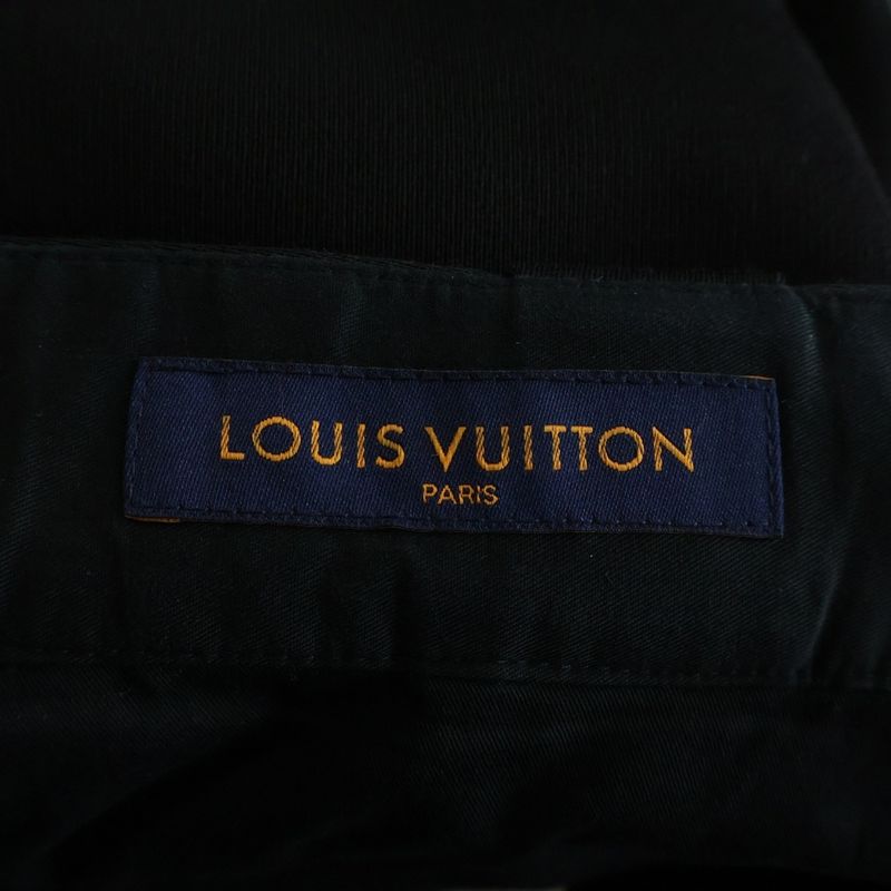 Louis Vuitton Embossed Logo Pants Black