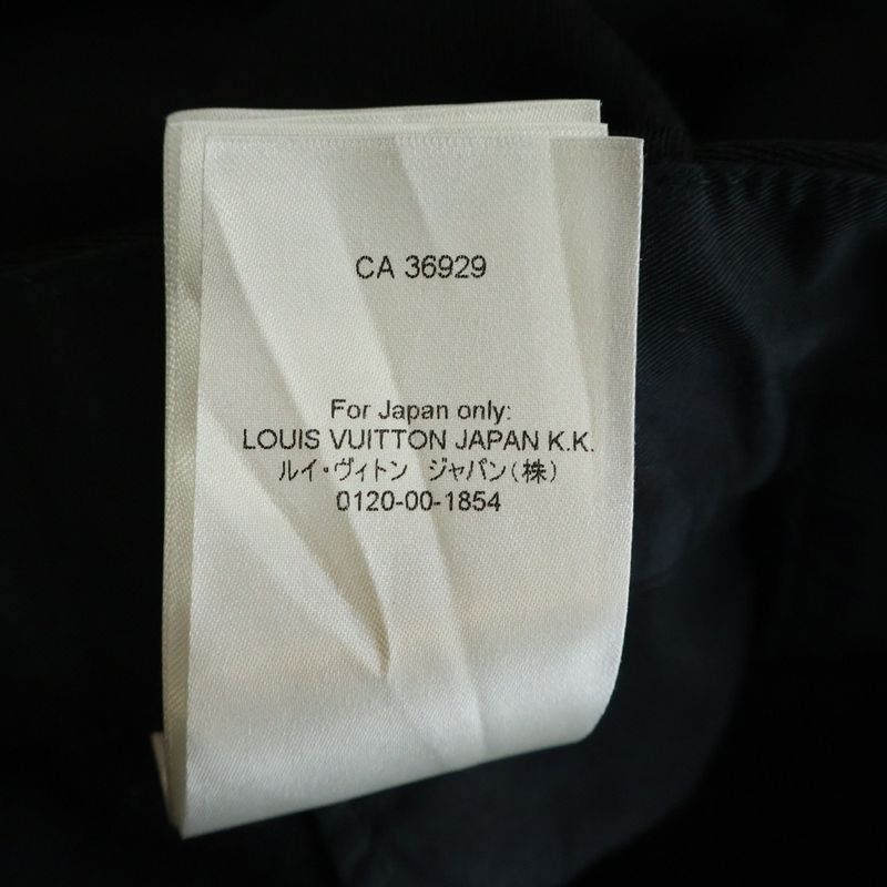 Louis Vuitton Embossed Logo Pants Black