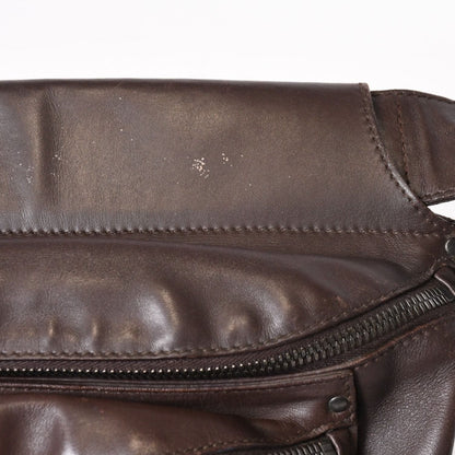 Bottega Veneta Intrecciato Waist Bag Brown Leather Antique — view 6