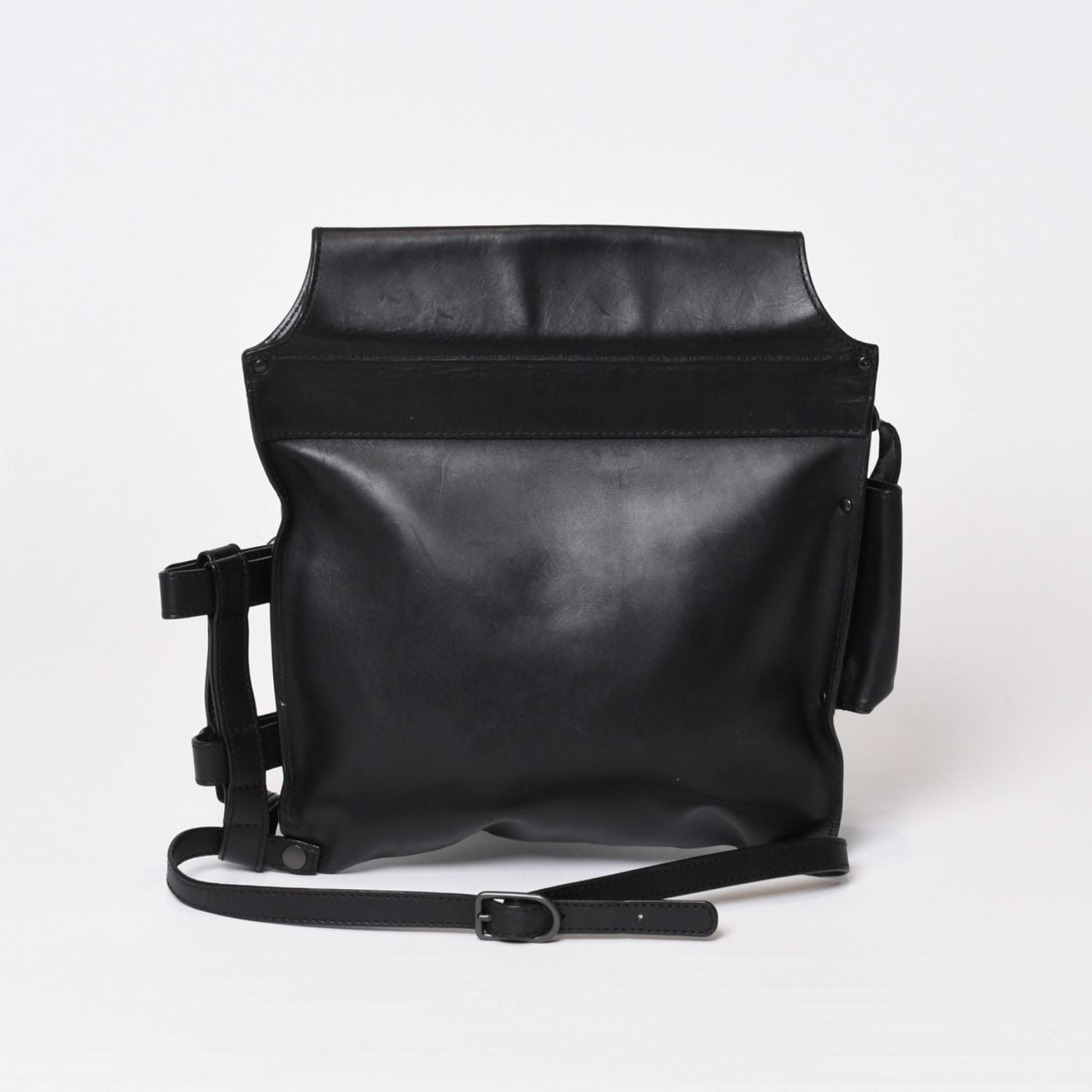 Bottega Veneta Intrecciato 2-Way Belt Bag Black Calfskin Gunmetal — view 2
