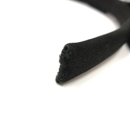Chanel Ribbon Headband Satin Black Hair