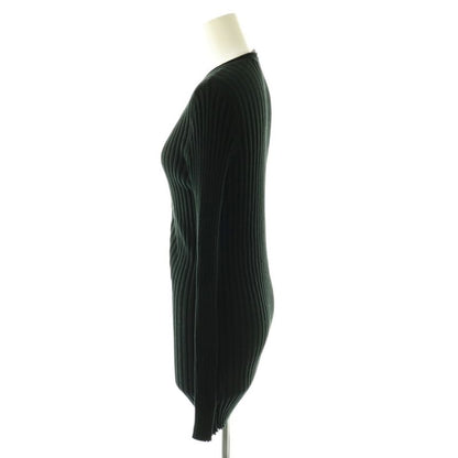 Dolce & Gabbana Cardigan Rib Knit V-neck 38 Black DF