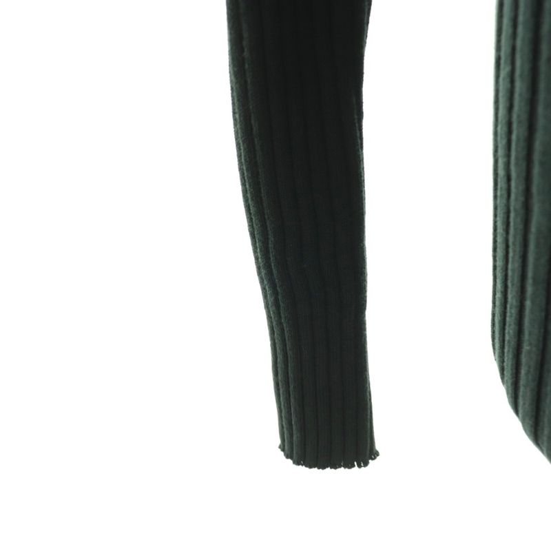 Dolce & Gabbana Cardigan Rib Knit V-neck 38 Black DF