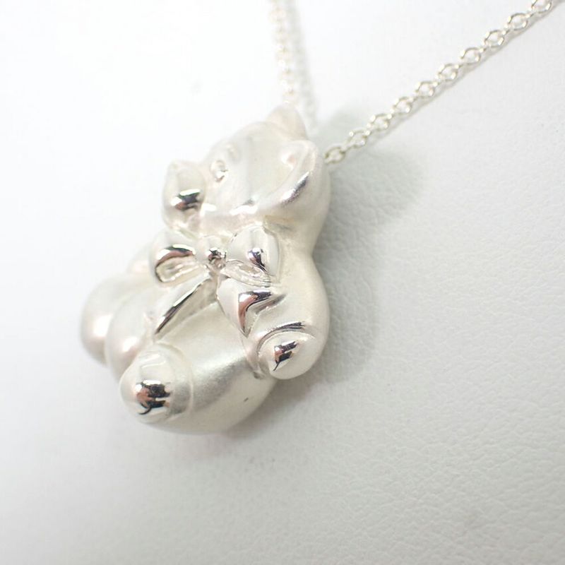 Tiffany & Co 925 Bear Pendant Necklace