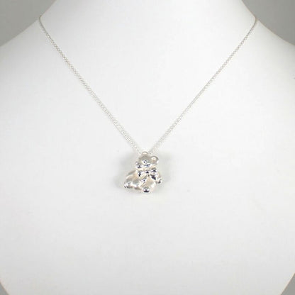 Tiffany & Co 925 Bear Pendant Necklace