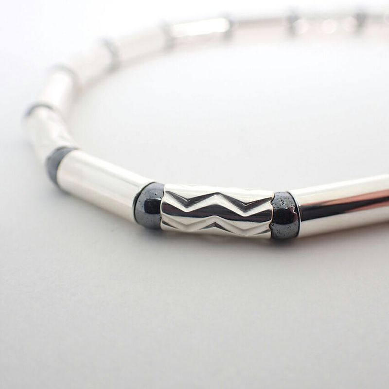 Tiffany & Co 925 Aztec Zigzag Bracelet