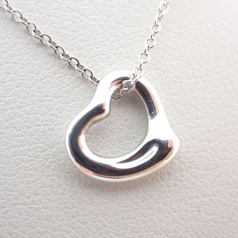 Tiffany & Co 925 Open Pendant Necklace