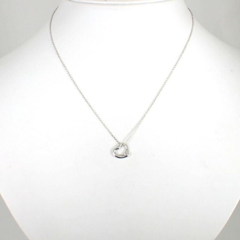 Tiffany & Co 925 Open Pendant Necklace