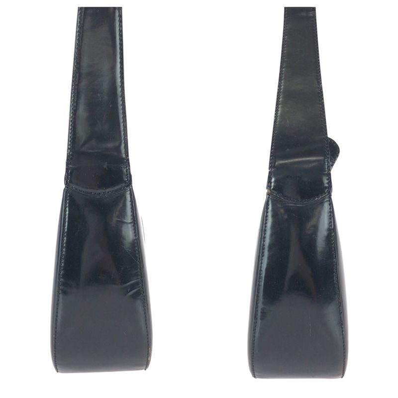 Gucci Interlocking Black Enamel 007 Shoulder Bag