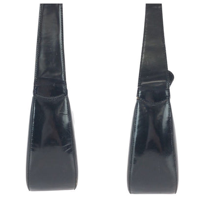 Gucci Interlocking Black Enamel 007 Shoulder Bag