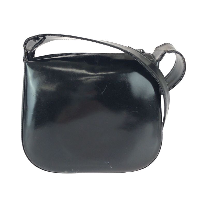 Gucci Interlocking Black Enamel 007 Shoulder Bag