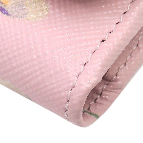 Prada Saffiano Triangle Wallet