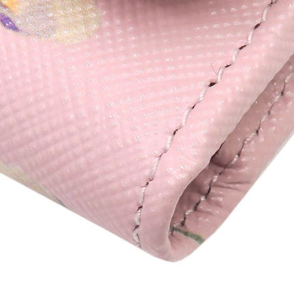 Prada Saffiano Triangle Wallet