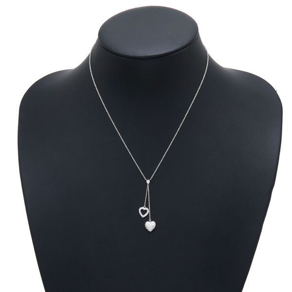 Tiffany & Co Sentimental Heart Drop Diamond Necklace