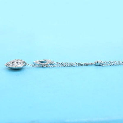 Tiffany & Co Sentimental Heart Drop Diamond Necklace