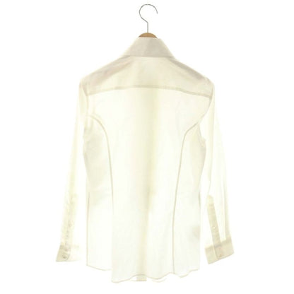 Dolce & Gabbana Shirt Ruffle Cotton 40 White SS