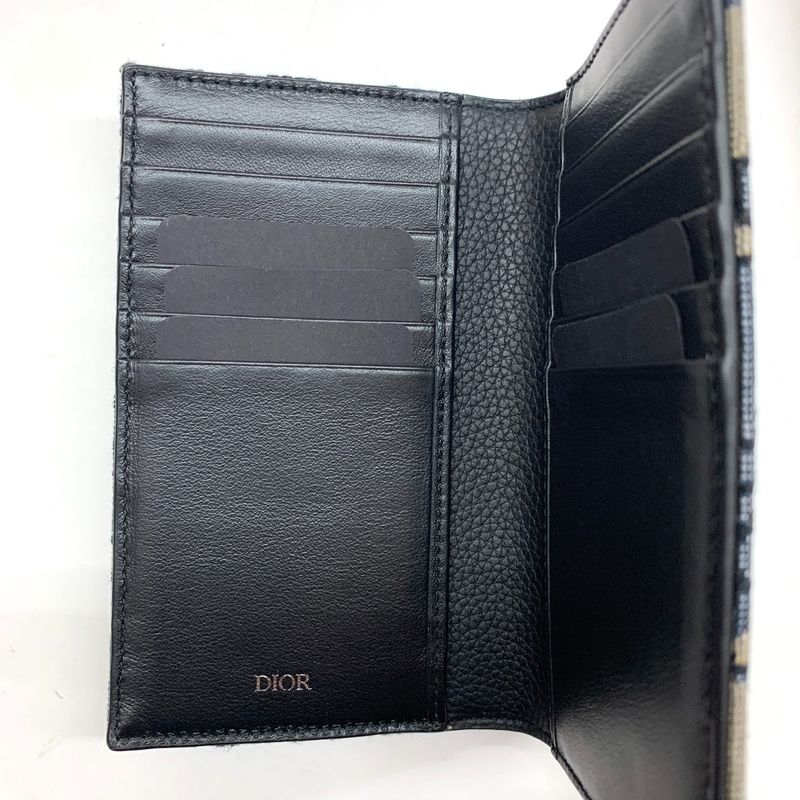 Dior Vertical Bifold Card Case