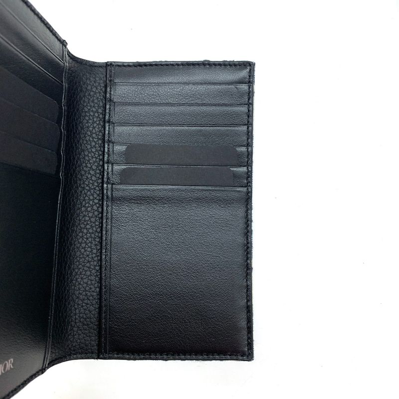 Dior Vertical Bifold Card Case
