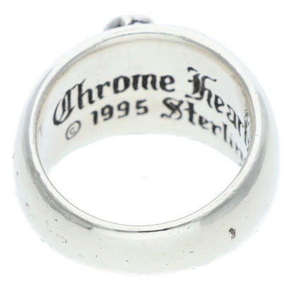 Chrome Hearts Heart in Band Silver Ring