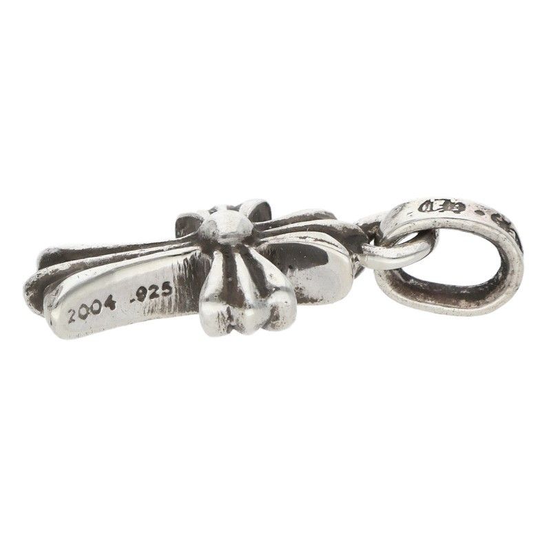 Chrome Hearts Crs Bbyfat Baby Fat Charm Silver Necklace Top