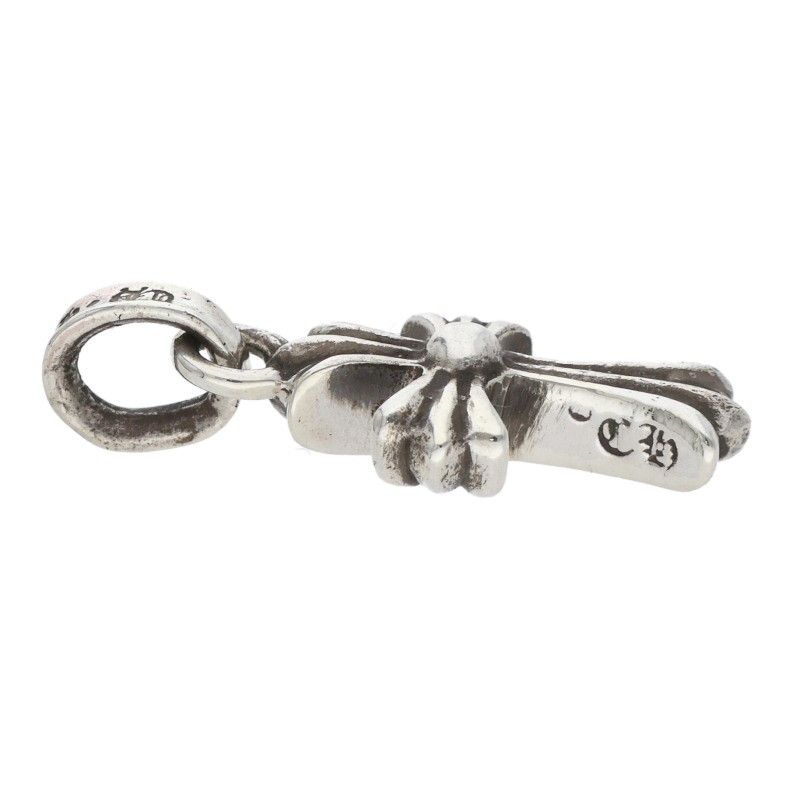 Chrome Hearts Crs Bbyfat Baby Fat Charm Silver Necklace Top